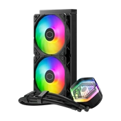 Cooler Master MasterLiquid 240 Atmos komplett vízhűtőrendszer, ARGB, fekete