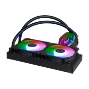 Cooler Master MasterLiquid 240 Atmos komplett vízhűtőrendszer, ARGB, fekete