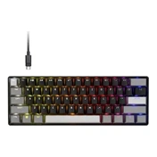 Corsair Clipper Pro Mini 60 Hall Effect gaming billentyűzet - IP57 vízállóság, RGB, angol (US) kiosztás