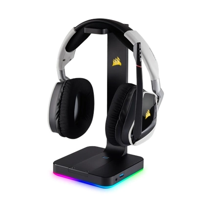 Corsair ST100 RGB Premium Headset Stand with 7.1 Surround Sound