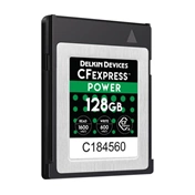 DELKIN CFExpress MEMORY CARD 128GB (DCFX1-128) - 600MB/s írási | 1600 MB/s olvasási sebesség