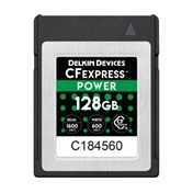 DELKIN CFExpress MEMORY CARD 128GB (DCFX1-128) - 600MB/s írási | 1600 MB/s olvasási sebesség