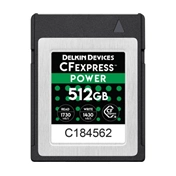 DELKIN CFExpress MEMORY CARD 512GB (DCFX1-512) - 1430MB/s írási | 1730 MB/s olvasási sebesség