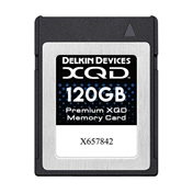 DELKIN XQD MEMORY CARD 120GB (DDXQD-120GB) - 400MB/s írási | 440 MB/s olvasási sebesség