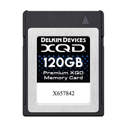 DELKIN XQD MEMORY CARD 120GB (DDXQD-120GB) - 400MB/s írási | 440 MB/s olvasási sebesség