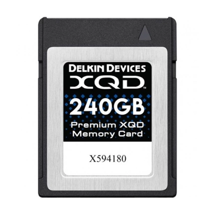 DELKIN XQD MEMORY CARD 240GB (DDXQD-240GB) - 400MB/s írási | 440 MB/s olvasási sebesség DELKIN XQD MEMORY CARD 240GB (DDXQD-240GB) - 400MB/s írási | 440 MB/s olvasási sebesség