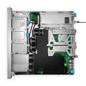 DELL ISG szerver - PE R260 rack (6x2.5"), 4C 6325P 3.5GHz, 1x16GB, 1x480GB RI SSD; H355, iD9 En., 700W.