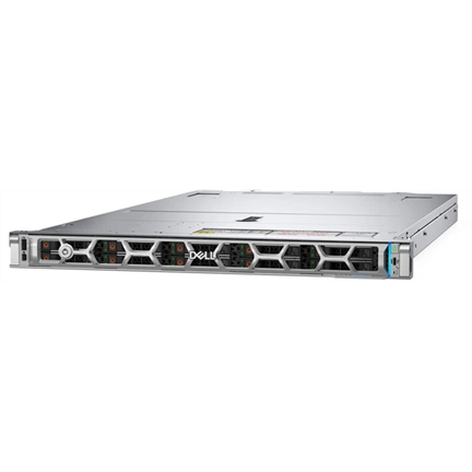 DELL ISG szerver - PE R470 rack (8x2.5"), 8C 6507P 3.5GHz, 1x32GB, 1x480GB RI SSD; H965i, iD10 En., 2x1100W.