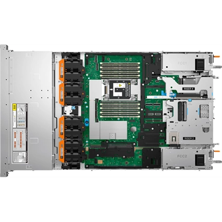 DELL ISG szerver - PE R470 rack (8x2.5"), 8C 6507P 3.5GHz, 1x32GB, 1x480GB RI SSD; H965i, iD10 En., 2x1100W.
