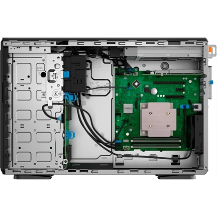 DELL ISG szerver - PE T360 torony (8x3.5"), 4C 6315P 2.8GHz, 1x16GB, 1x480GB RI SSD; H355, iD9 En., 2x700W.