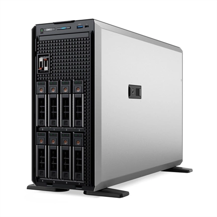 DELL ISG szerver - PE T360 torony (8x3.5"), 8C 6353P 2.7GHz, 1x32GB, 2x960GB RI SSD; H755, iD9 En., 2x700W.