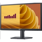 DELL LCD Monitor 21,4" E2225H FHD 1920×1080, VA 75Hz 16:9  3000:1, 250cd, 5ms, VGA, DP,  fekete