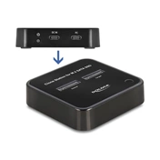 DELOCK Dokkolóállomás 2db. M.2 SATA SSD-hez klón funkcióval