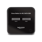 DELOCK Dokkolóállomás 2db. M.2 SATA SSD-hez klón funkcióval