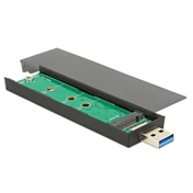 DELOCK Külső ház USB3.0 3.1 Gen 2 Type-A to M.2 Key b 80 mm-ig (42593)