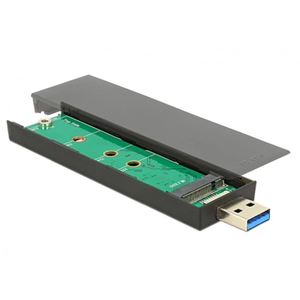 DELOCK Külső ház USB3.0 3.1 Gen 2 Type-A to M.2 Key b 80 mm-ig (42593)