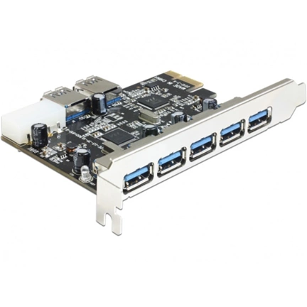 DELOCK PCI Express -> 5 x external + 2 x internal USB 3.0