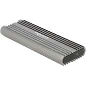 DELOCK külső ház M.2 NVMe PCIe SSD-hez USB 3.2 Gen 2x2 Type-C 20Gb/s szerszám nélküli DELOCK külső ház M.2 NVMe PCIe SSD-hez USB 3.2 Gen 2x2 Type-C 20Gb/s szerszám nélküli