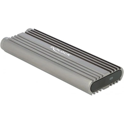 DELOCK külső ház M.2 NVMe PCIe SSD-hez USB 3.2 Gen 2x2 Type-C 20Gb/s szerszám nélküli DELOCK külső ház M.2 NVMe PCIe SSD-hez USB 3.2 Gen 2x2 Type-C 20Gb/s szerszám nélküli