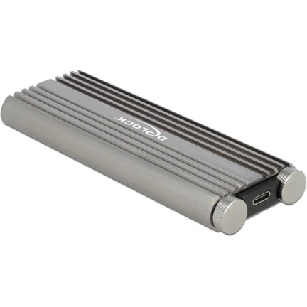 DELOCK külső ház M.2 NVMe PCIe SSD-hez USB 3.2 Gen 2x2 Type-C 20Gb/s szerszám nélküli DELOCK külső ház M.2 NVMe PCIe SSD-hez USB 3.2 Gen 2x2 Type-C 20Gb/s szerszám nélküli