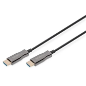 DIGITUS UHD 4K 3D 120Hz aranyozott 2.0b AOC optikai HDMI kábel 15m