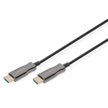 DIGITUS UHD 4K 3D 120Hz aranyozott 2.0b AOC optikai HDMI kábel 15m