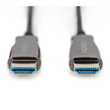 DIGITUS UHD 4K 3D 120Hz aranyozott 2.0b AOC optikai HDMI kábel 15m