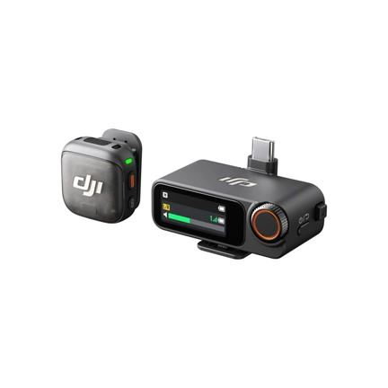 DJI Mic 3 (1TX + 1RX) mikrofon
