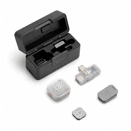 DJI Mic Mini 2S mikrofon (1 TX + 1 Mobile RX + Charging Case)