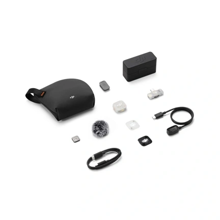 DJI Mic Mini 2S mikrofon (1 TX + 1 Mobile RX + Charging Case)
