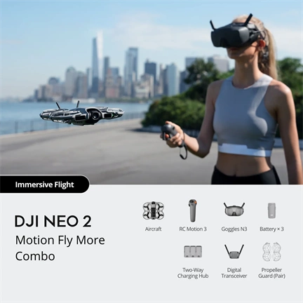 DJI Neo 2 drón Motion Fly More Combo
