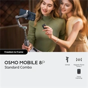 DJI Osmo Mobile 8P Standard Combo mobil gimbal stabilizátor