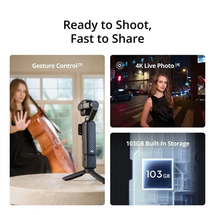 DJI Osmo Pocket 4P Vlog Combo