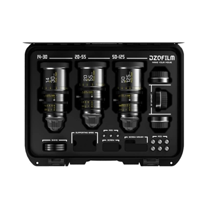 DZOFilm Pictor Zoom 3-Kit (14-30/20-55/50-125) fek