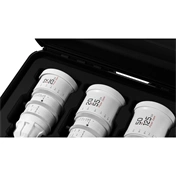 DZOFILM Pictor Zoom 3-lens kit koferrel (12-25/20-55/50-125 T2.8) fehér PL