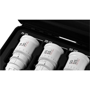 DZOFILM Pictor Zoom 3-lens kit koferrel (14-30/20-55/50-125 T2.8) fehér PL
