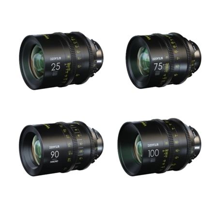 DZOFilm Vespid 4 Lens Kit (PL 25,75,100 + 90)