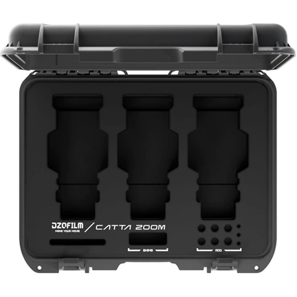 DZOFILM műanyag koffer Catta Zoom 2db-os objektívsorhoz