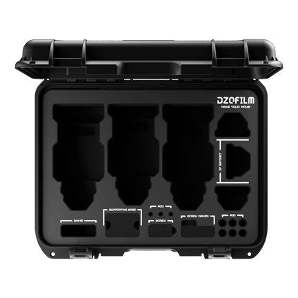 DZOFILM üres Case_Pictor Zoom_2 lenses