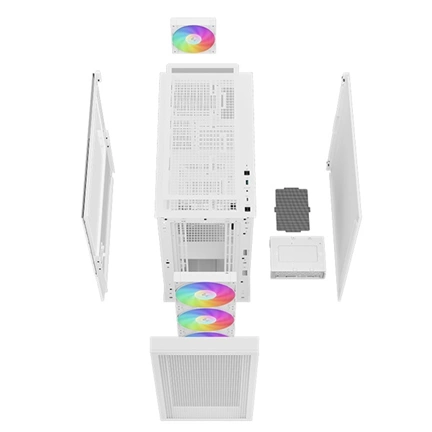 DeepCool CH560 DIGITAL - fehér