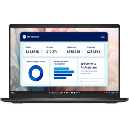 Dell Pro 14 Premium PA14250 notebook - Intel Core Ultra 7 268V, 32GB LPDDR5x, 512GB SSD, érintőképernyő, Windows 11 Pro