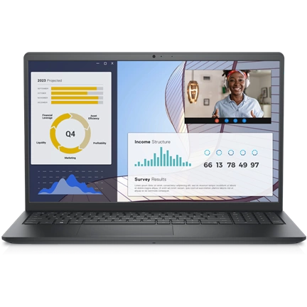 Dell Vostro 3530 Black notebook FHD W11ProMUI Ci3-1305U 4.5GHz 8GB 512GB UHD