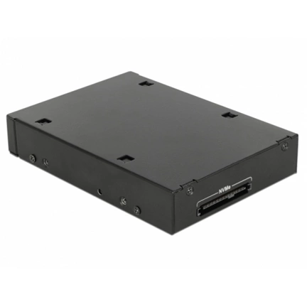Delock 3.5" hordozható keret 1 db. 2.5" U.2 NVMe SSD vagy SATA / SAS HDD / SSD-hez (3 év) Delock 3.5" hordozható keret 1 db. 2.5" U.2 NVMe SSD vagy SATA / SAS HDD / SSD-hez (3 év)