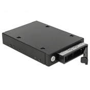 Delock 3.5" hordozható keret 1 db. 2.5" U.2 NVMe SSD vagy SATA / SAS HDD / SSD-hez (3 év) Delock 3.5" hordozható keret 1 db. 2.5" U.2 NVMe SSD vagy SATA / SAS HDD / SSD-hez (3 év)