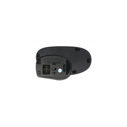 Delock 5 gombos, ergonomikus, 2,4 GHz-os, vezetéknélküli optikai egér csukló támasszal - balkezes Delock 5 gombos, ergonomikus, 2,4 GHz-os, vezetéknélküli optikai egér csukló támasszal - balkezes