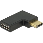 Delock Adapter USB 10 Gbps (USB 3.1 Gen 2) USB Type-C csatlakozó > csatlakozó ívelt bal / jobb (3 év)