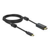 Delock Aktív USB Type-C - HDMI kábel (DP Alt Mode) 4K 60 Hz 2 méter hosszú
