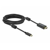 Delock Aktív USB Type-C - HDMI kábel (DP Alt Mode) 4K 60 Hz 5 méter hosszú