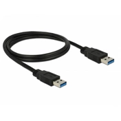 Delock Cable USB 3.0 Type-A male > USB 3.0 Type-A male 1m black