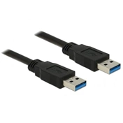Delock Cable USB 3.0 Type-A male > USB 3.0 Type-A male 1m black